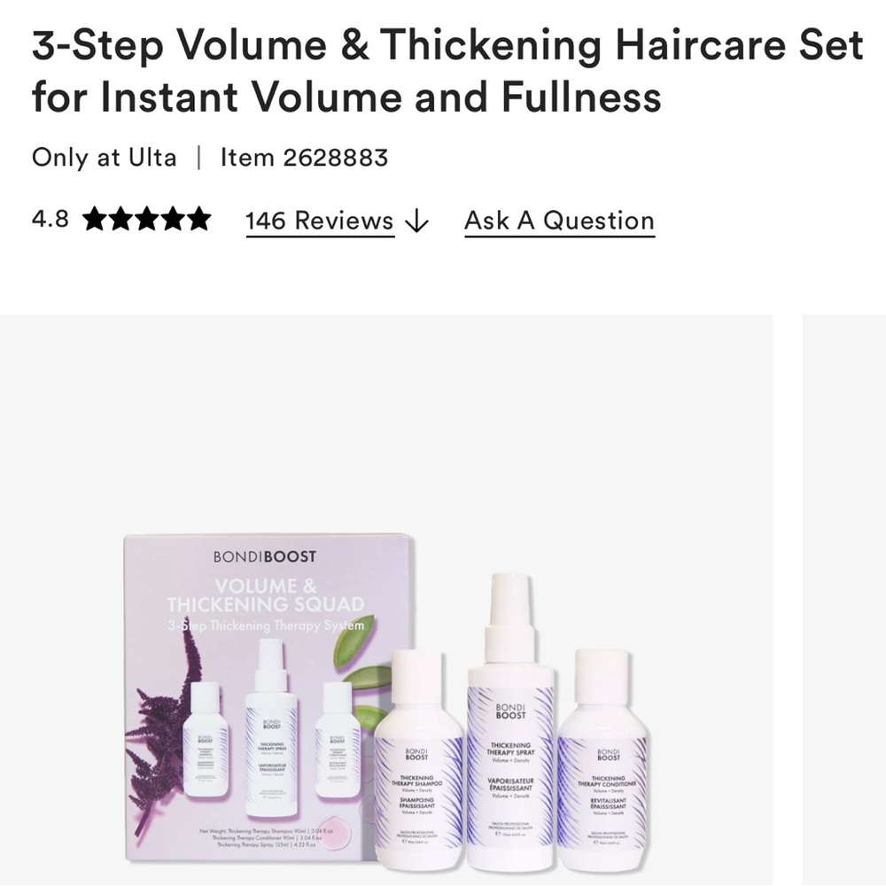 Thickening therapy trio